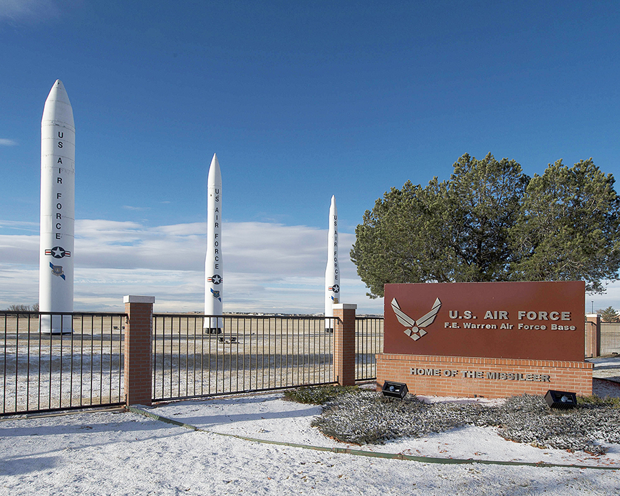 FE Warren AFB Front Gate