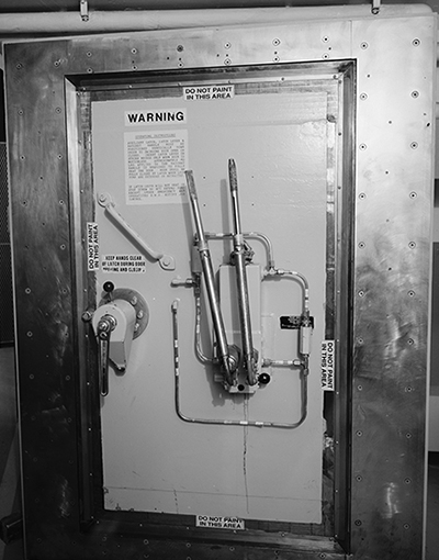 LCC Blast Door Closed