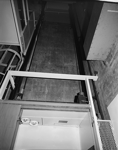 Launch Control Center Elevator Shaft