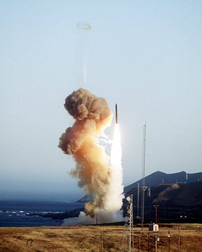 Minuteman III Launch Vandenberg AFB