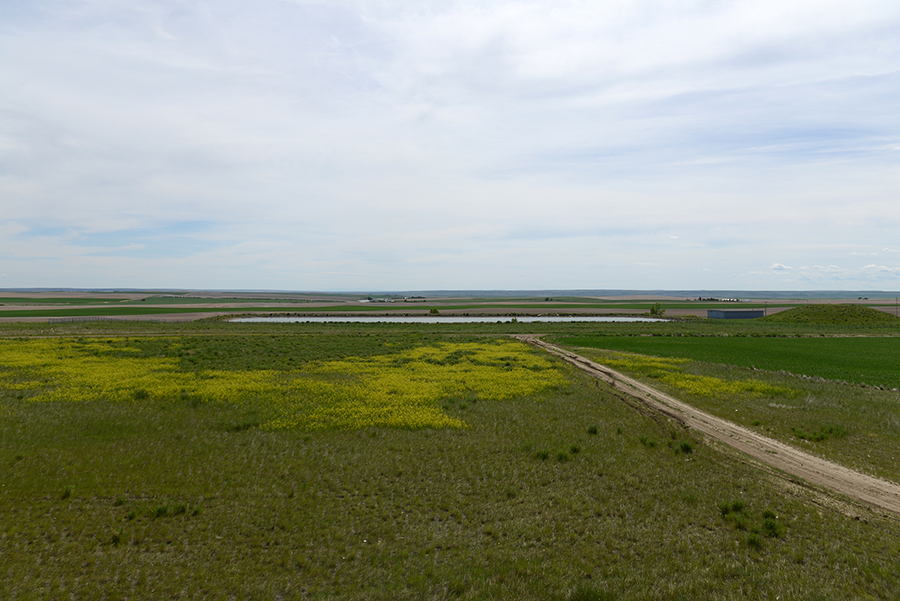 Montana PAR Site - Reservoir - Facing East