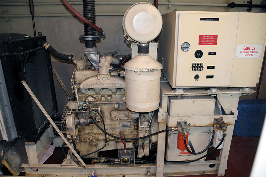 Old Launch Support Building Generator