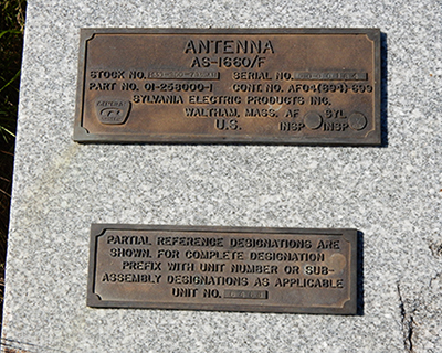 R27 Launch Facility Sylvania Plaque 2015