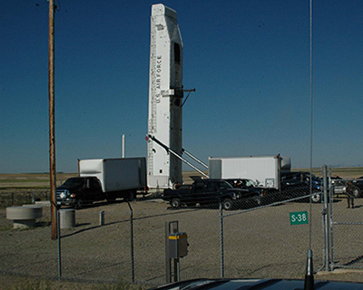 S-38 First Missile Being Pulled - Malmstrom 564th