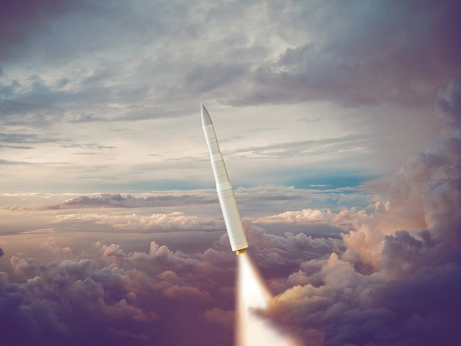 Sentinel Missile Artist Rendering