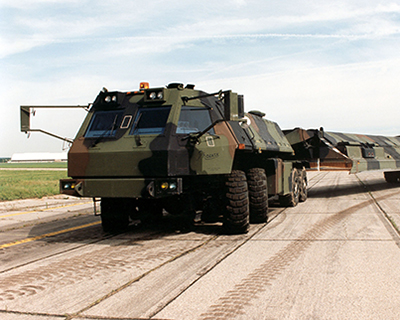 Small ICBM Hardened Mobile Launch Vehicle