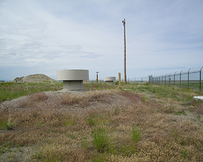 T41 Launch Support BuildingVent Shafts