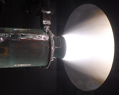 Third Stage Rocket Booster Stage Test