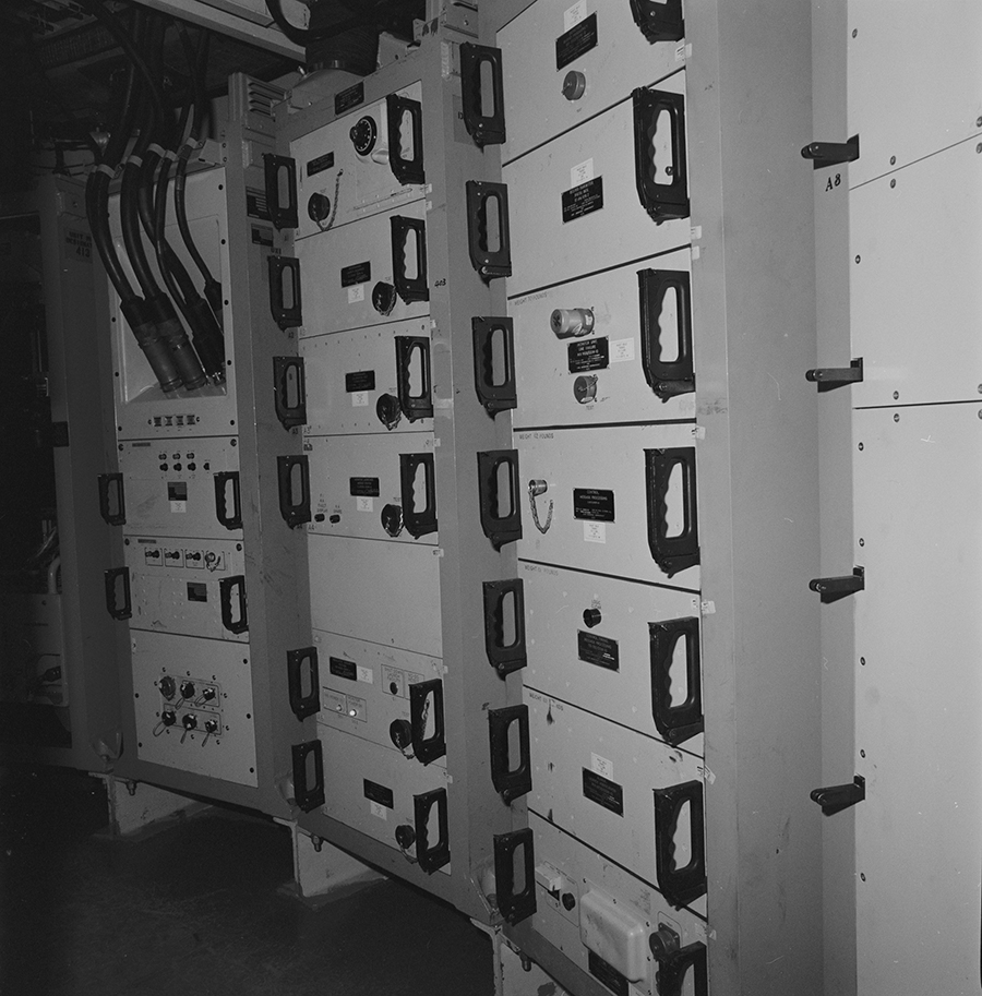 Upper Level Electronics Rack