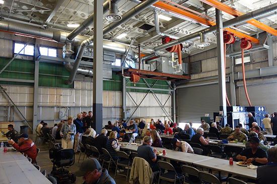 Lunch In The Maintenance High Bay