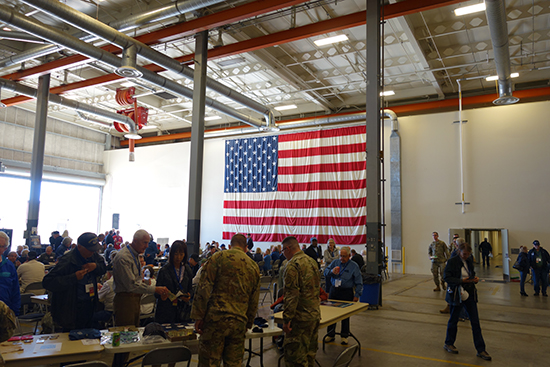 Lunch In The Maintenance High Bay