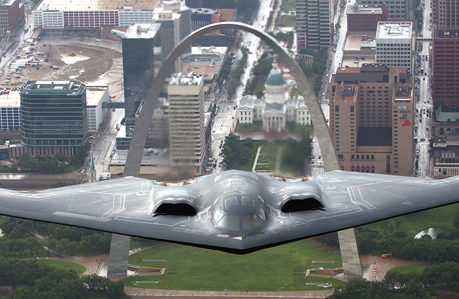 Whiteman AFB B-2 Bomber